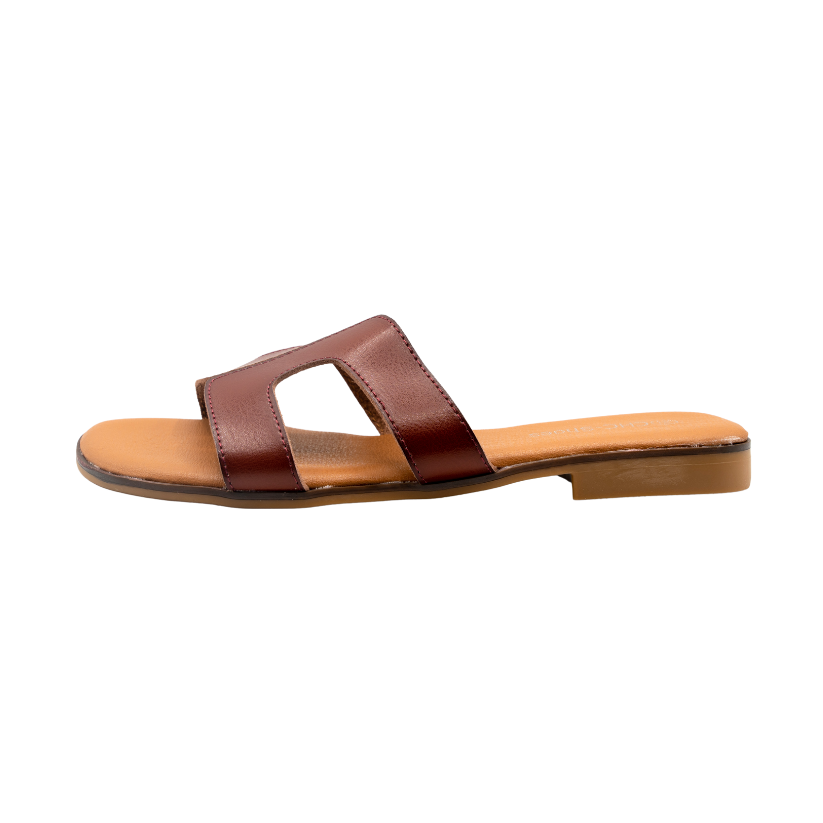 Camilla : Sandale Femme grenat