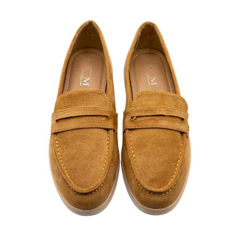 Odette: Mocassin femmes Beige