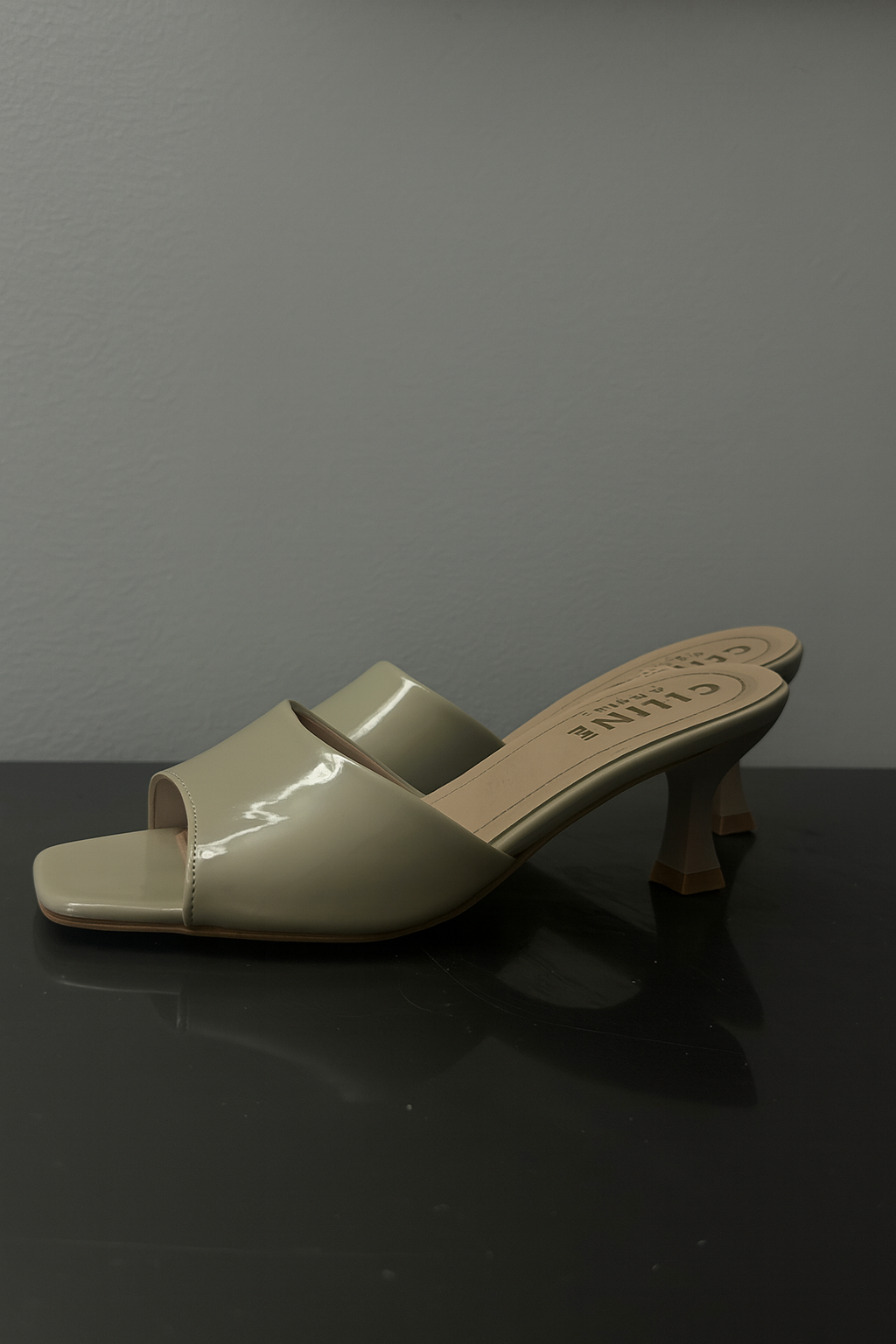 Solena : Talon femme Marron-beige