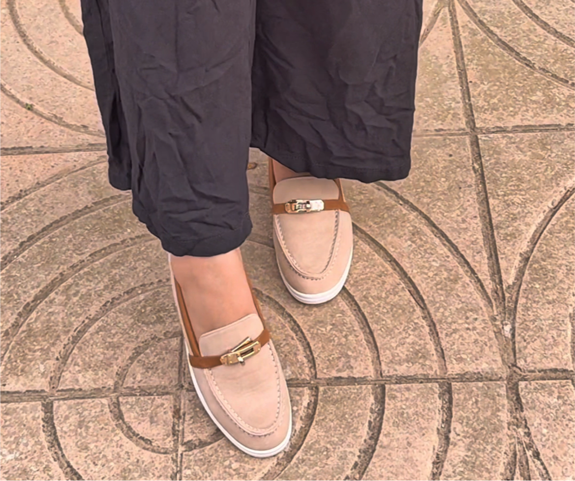 Amorette : Mocassin femme daim noir