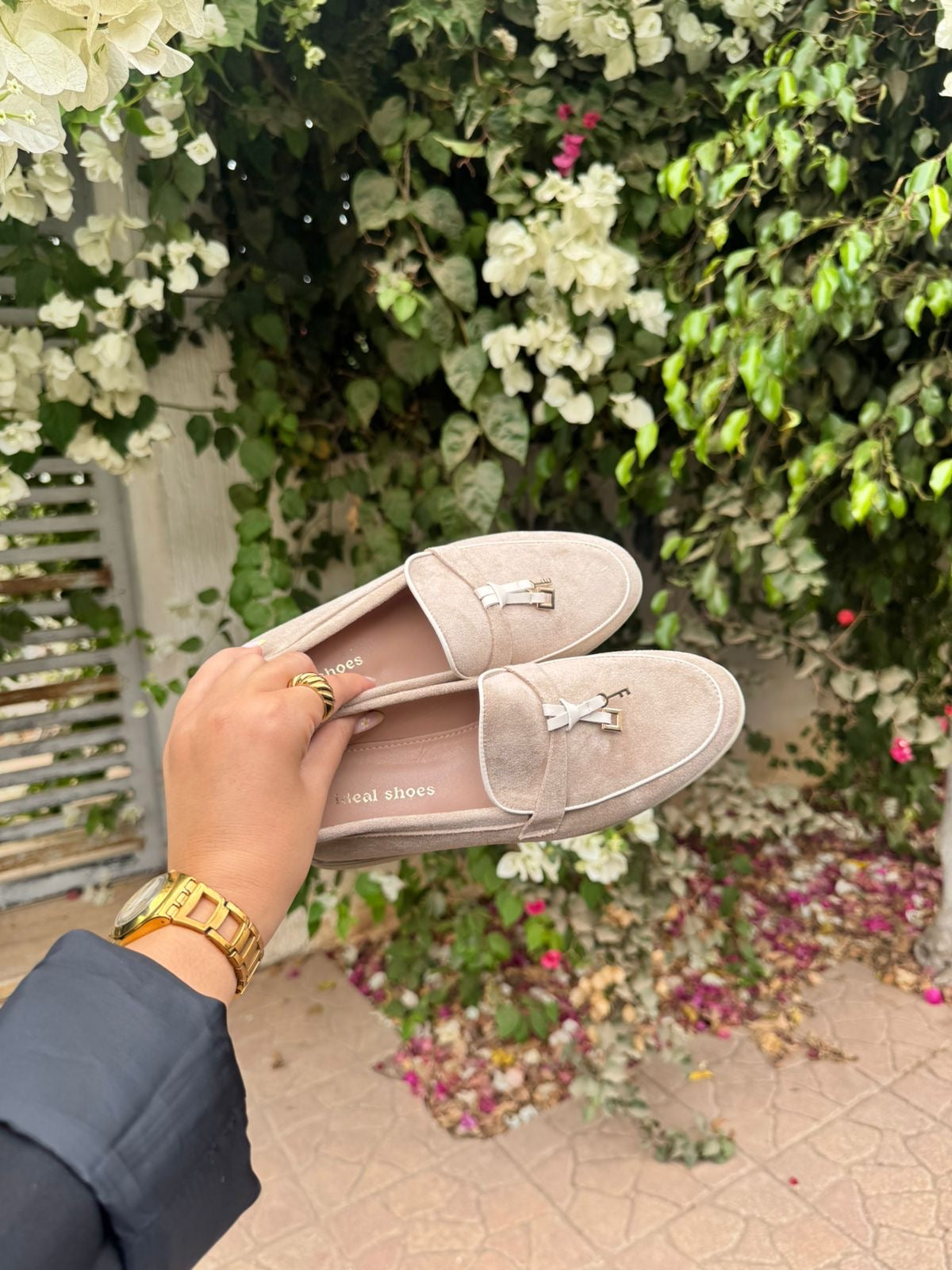 Amorette : Mocassin femme daim noir