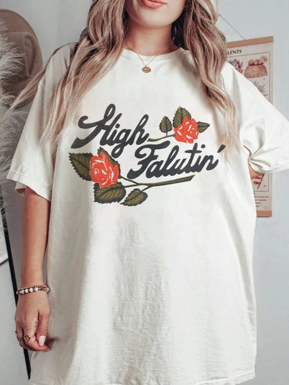 T-shirt Vintage High Falutin