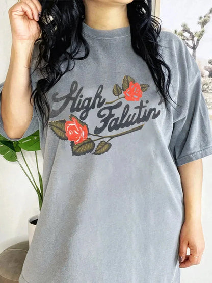 T-shirt Vintage High Falutin