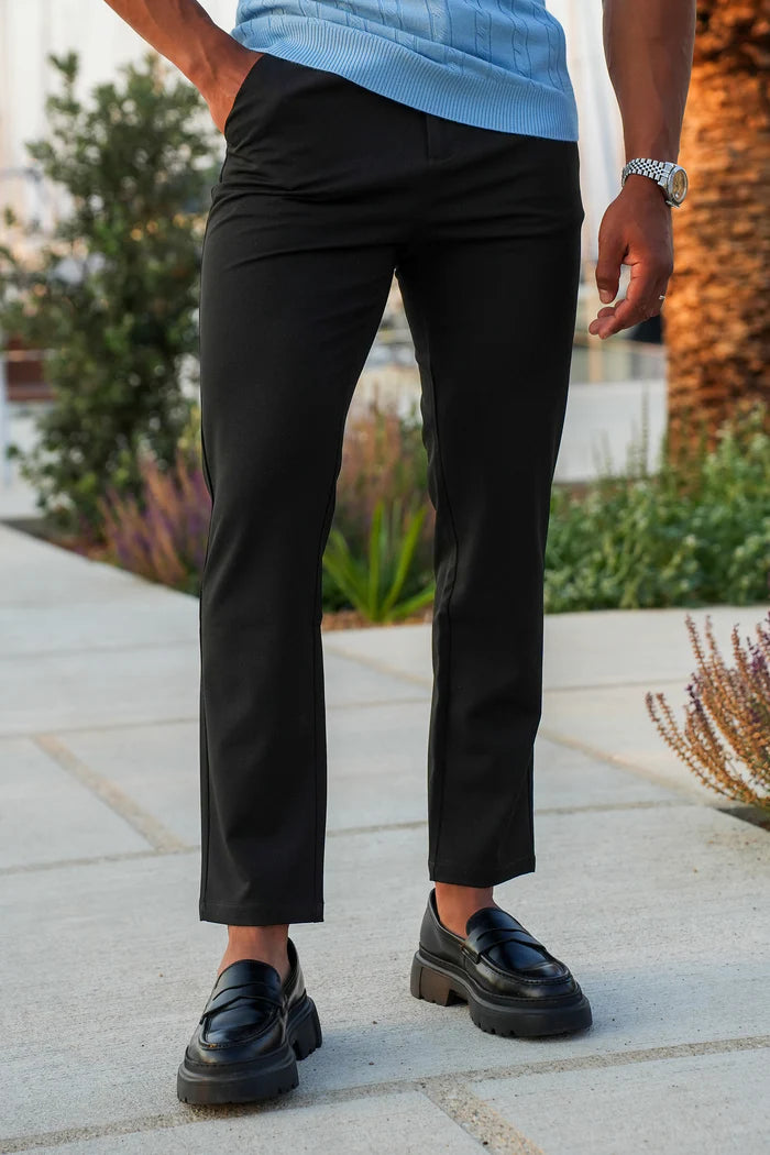 SILVIO PANTS - BLACK