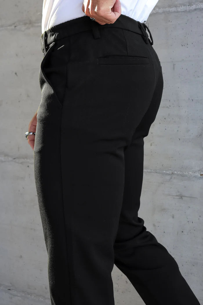 SILVIO PANTS - BLACK