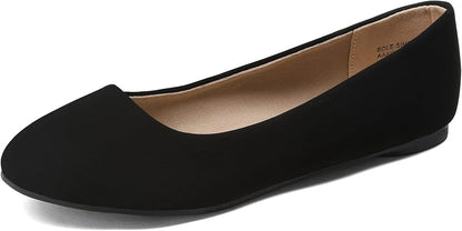 Women's Flat Ballerinas - Comfortable, Flexible, Spring Fashion