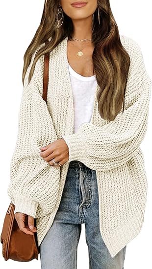 Plain Casual Cardigans