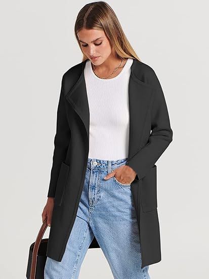 Lightweight Long Knit Cardigan – Casual Jacket